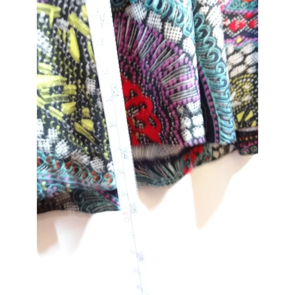 Soma Maxi Dress Womens Medium Multi Paisley Boho Sleeveless Stretch Casual Beach